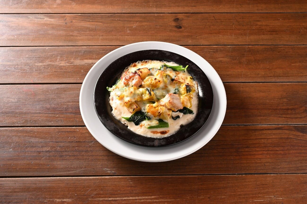 かぼちゃとさつまいものチキンドリア