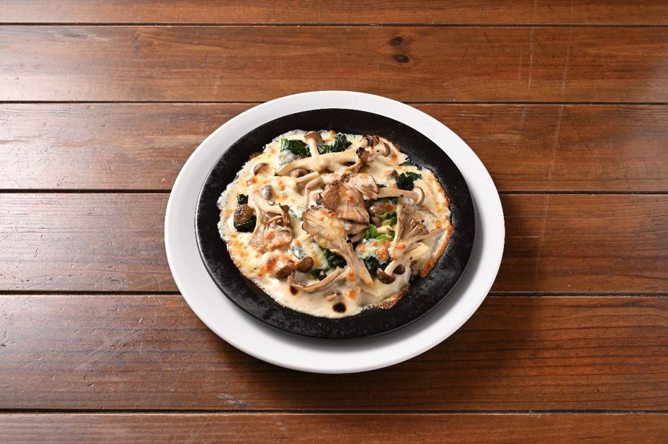 きのこの焼きチーズドリア