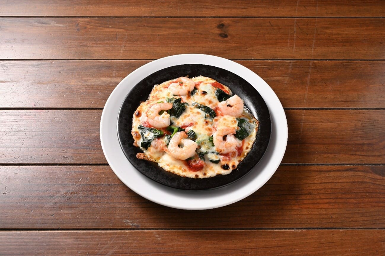 濃厚チーズの海老ドリア