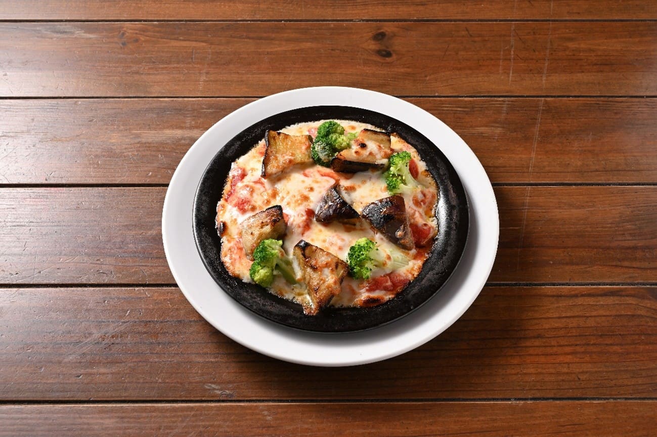 茄子ととろけるモッツァレラのトマトドリア